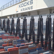 An I-Beam Cable Festoon System for the Energy & Data Transmission at a STS Container Crane