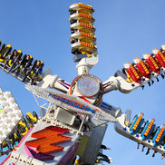 Slip-Ring Assemblies are often in use for rotary movements at Amusement Rides