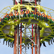 Conductor Rails are used for the elctrification of Free-Fall Tower Amusement Rides