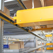 Conductor Rails are used at the Shuttle System application