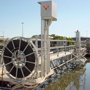 Motor-Driven Reels are used for the power transmission to Rectangular Scraper Bridges