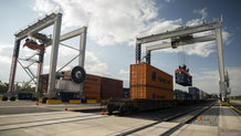 Motorized cables reels for three new E-RTGs (electrified rubber-tired gantries) at Appalachian Regional Port operated by Georgia Ports Authority.